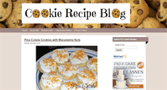 Desktop Screenshot of cookierecipeblog.com