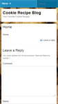 Mobile Screenshot of cookierecipeblog.com